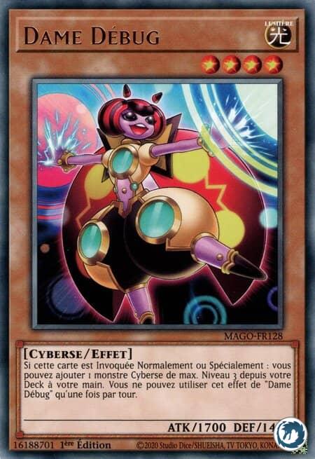Dame Débug (MAGO-FR128) - Lady Debug (MAGO-EN128) - Carte Yu-Gi-Oh