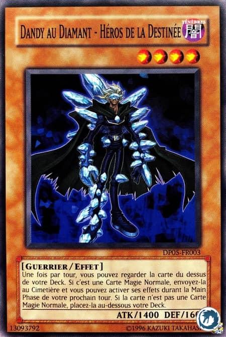 Dandy Au Diamant - Héros De La Destinée (DP05-FR003) - Destiny HERO - Diamond Dude (DP05-EN003) - Carte Yu-Gi-Oh