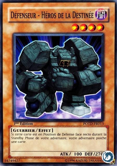 Défenseur - Héros De La Destinée (POTD-FR013) - Destiny Hero - Defender (POTD-EN013) - Carte Yu-Gi-Oh