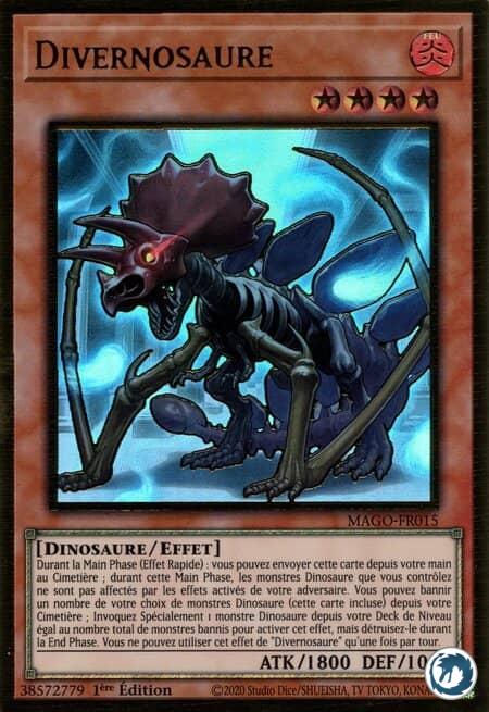 Divernosaure (MAGO-FR015) - Miscellaneousaurus (MAGO-EN015) - Carte Yu-Gi-Oh