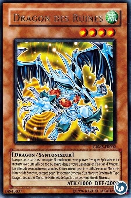 Dragon Des Ruines (CRMS-FR002) - Debris Dragon (CRMS-EN002) - Carte Yu-Gi-Oh