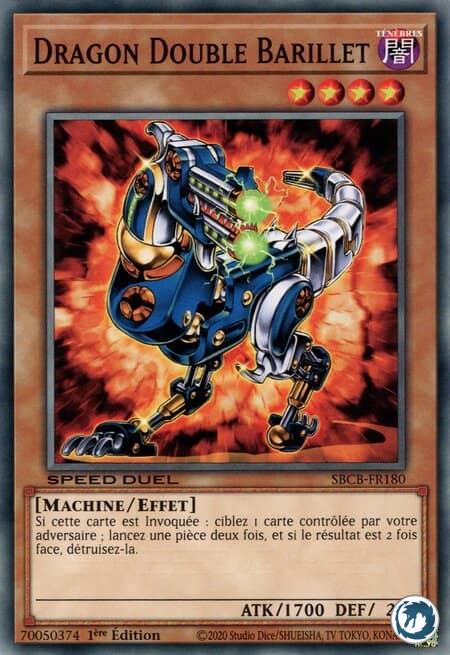 Dragon Double Barillet (SBCB-FR180) - Twin-Barrel Dragon (SBCB-EN180) - Carte Yu-Gi-Oh