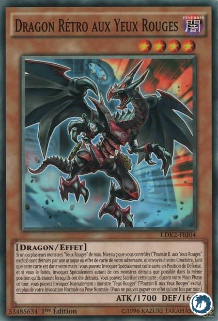 Dragon Rétro Aux Yeux Rouges (LDK2-FRJ04) - Red-Eyes Retro Dragon (LDK2-ENJ04) - Carte Yu-Gi-Oh