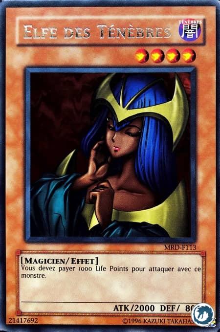 Elfe Des Ténèbres (MRD-F113) - Dark Elf (MRD-113) - Carte Yu-Gi-Oh