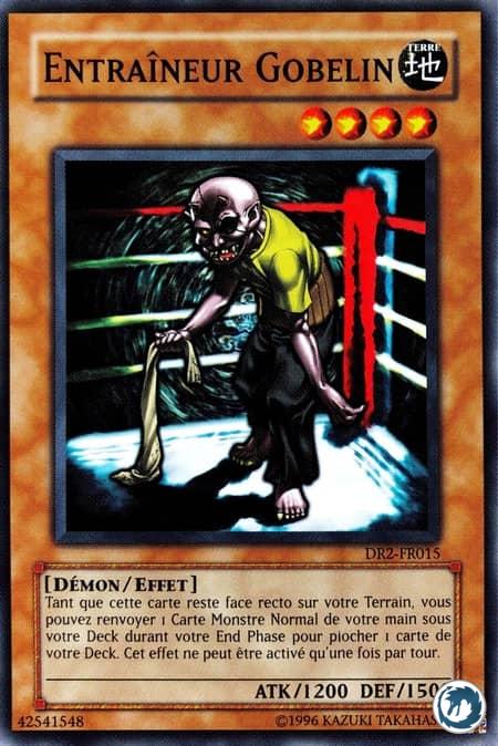 Entraîneur Gobelin (DR2-FR015) - Coach Goblin (DR2-EN015) - Carte Yu-Gi-Oh