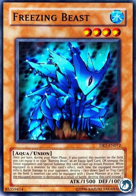 Bête Gelée (DR1-FR072) - Freezing Beast (DR1-EN072) - Carte Yu-Gi-Oh