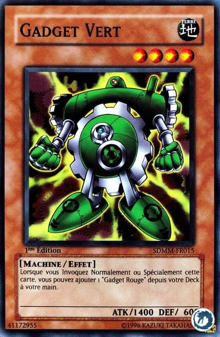 Gadget Vert (SDMM-FR015) - Green Gadget (SDMM-EN015) - Carte Yu-Gi-Oh