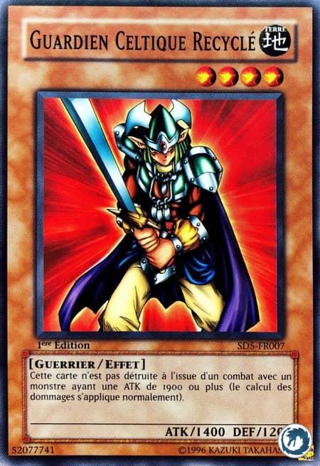 Gardien Celtique Recyclé (SD5-FR007) - Obnoxious Celtic Guard (SD5-EN007) - Carte Yu-Gi-Oh