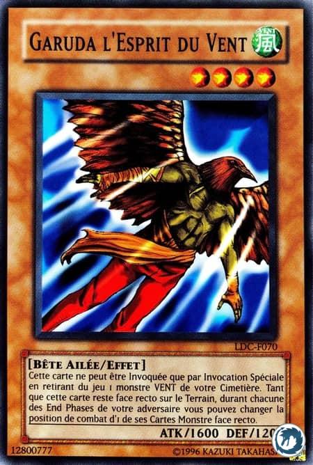 Garuda L'Esprit Du Vent (LDC-F070) - Garuda the Wind Spirit (LON-070) - Carte Yu-Gi-Oh