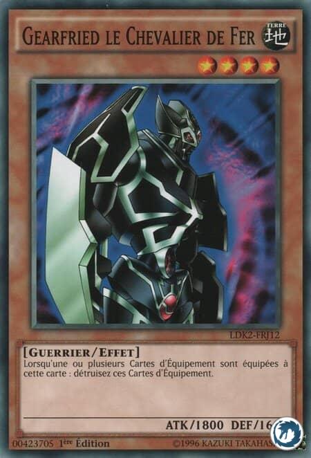 Gearfried le Chevalier De Fer (LDK2-FRJ12) - Gearfried the Iron Knight (LDK2-ENJ12) - Carte Yu-Gi-Oh