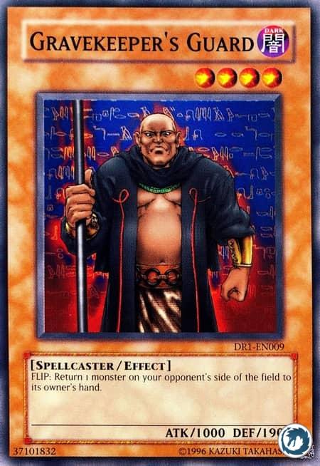 Garde Des Protecteurs du Tombeau (DR1-FR009) - Gravekeeper's Guard (DR1-EN009) - Carte Yu-Gi-Oh