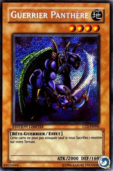 Guerrier Panthère (CT2-FR006) - Panther Warrior (CT2-EN006) - Carte Yu-Gi-Oh