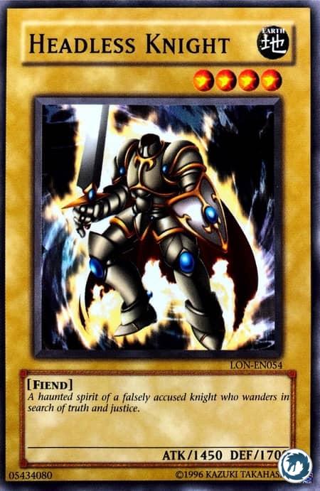 Chevalier Sans Tête (LDC-F054) - Headless Knight (LON-EN054) - Carte Yu-Gi-Oh