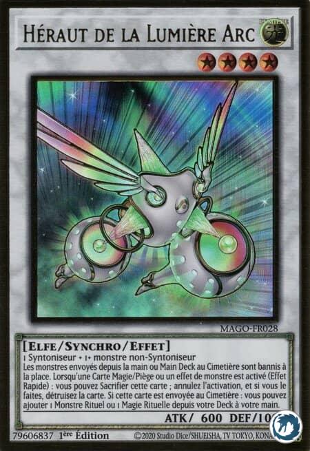 Héraut De La Lumière Arc (MAGO-FR028) - Herald of the Arc Light (MAGO-EN028) - Carte Yu-Gi-Oh