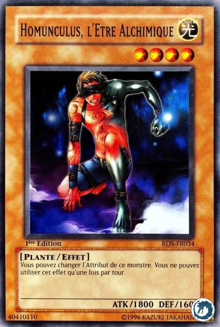 Homunculus, L'Être Alchimique (RDS-FR034) - Homunculus the Alchemic Being (RDS-EN034) - Carte Yu-Gi-Oh