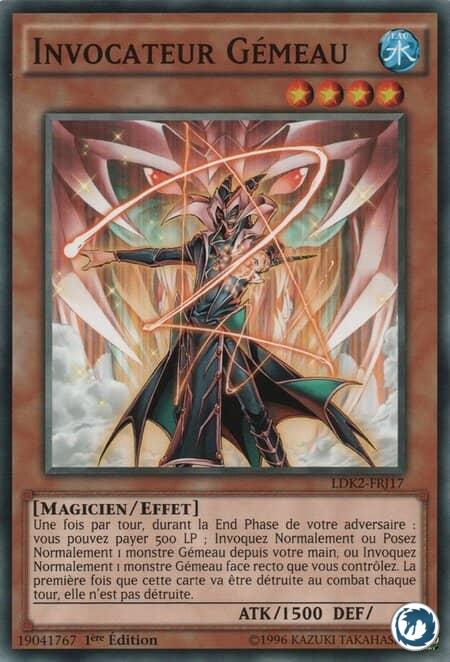 Invocateur Gémeau (LDK2-FRJ17) - Gemini Summoner (LDK2-ENJ17) - Carte Yu-Gi-Oh