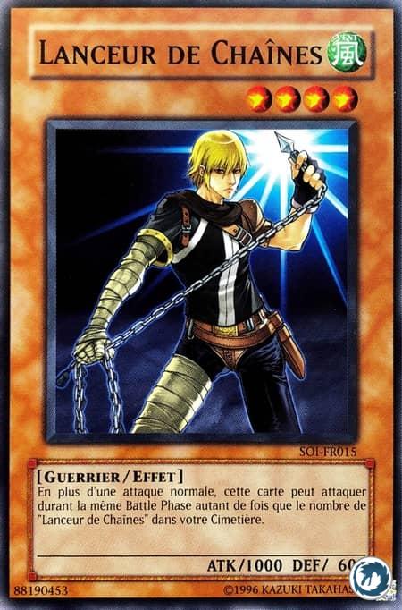 Lanceur De Chaînes (SOI-FR015) - Chain Thrasher (SOI-EN015) - Carte Yu-Gi-Oh