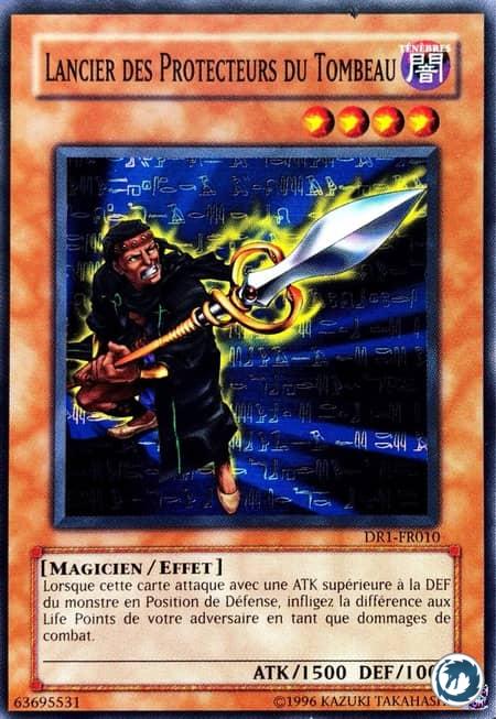 Lancier Des Protecteurs Du Tombeau (DR1-FR010) - Gravekeeper's Spear Soldier (DR1-EN010) - Carte Yu-Gi-Oh
