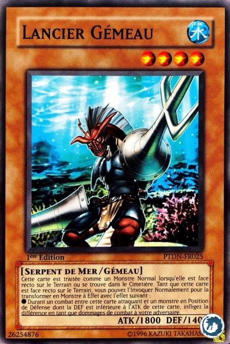 Lancier Gémeau (PTDN-FR025) - Gemini Lancer (PTDN-EN025) - Carte Yu-Gi-Oh