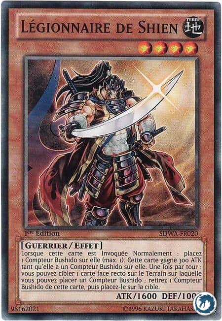 Légionnaire De Shien (SDWA-FR020) - Shien's Daredevil (SDWA-EN020) - Carte Yu-Gi-Oh