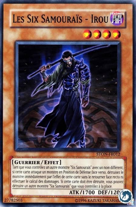 Les Six Samouraïs - Irou (STON-FR012) - The Six Samurai - Irou (STON-EN012) - Carte Yu-Gi-Oh