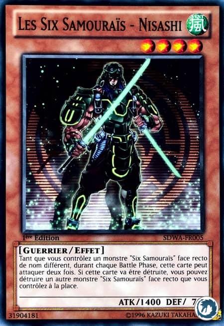 Les Six Samouraïs - Nisashi (SDWA-FR005) - The Six Samurai - Nisashi (SDWA-EN005) - Carte Yu-Gi-Oh