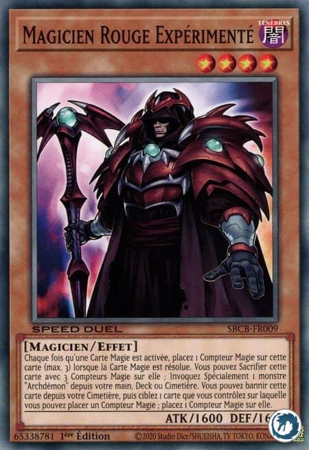 Magicien Rouge Expérimenté (SBCB-FR009) - Breaker the Magical Warrior (SBCB-EN009) - Carte Yu-Gi-Oh