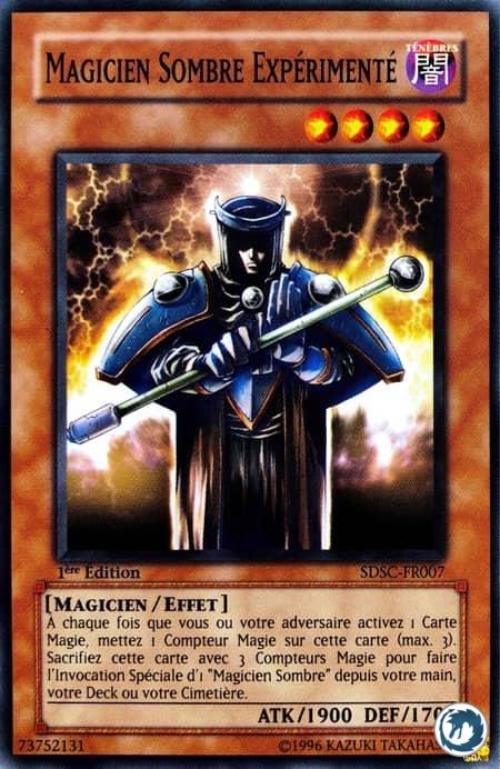 Magicien Sombre Expérimenté (SDSC-FR007) - Skilled Dark Magician (SDSC-EN007) - Carte Yu-Gi-Oh