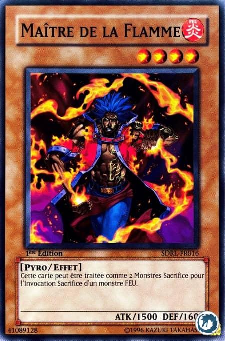 Maître De La Flamme (SDRL-FR016) - Flame Ruler (SDRL-EN016) - Carte Yu-Gi-Oh