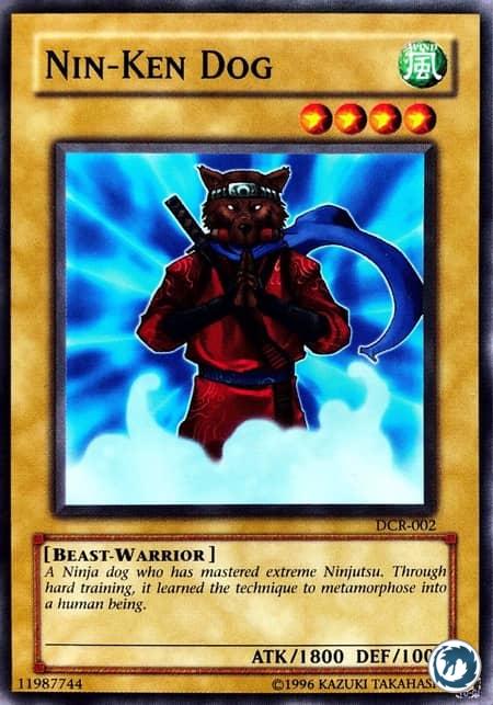 Chien Nin-Ken (DCR-FR002) - Nin-Ken Dog (DCR-002) - Carte Yu-Gi-Oh