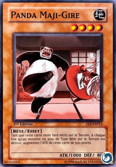 Panda Maji-Gire (FET-FR012) - Maji-Gire Panda (FET-EN012) - Carte Yu-Gi-Oh