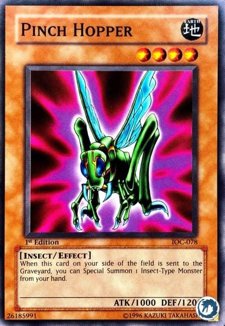 Pinch Hopper (IOC-FR078) - Pinch Hopper (IOC-078) - Carte Yu-Gi-Oh