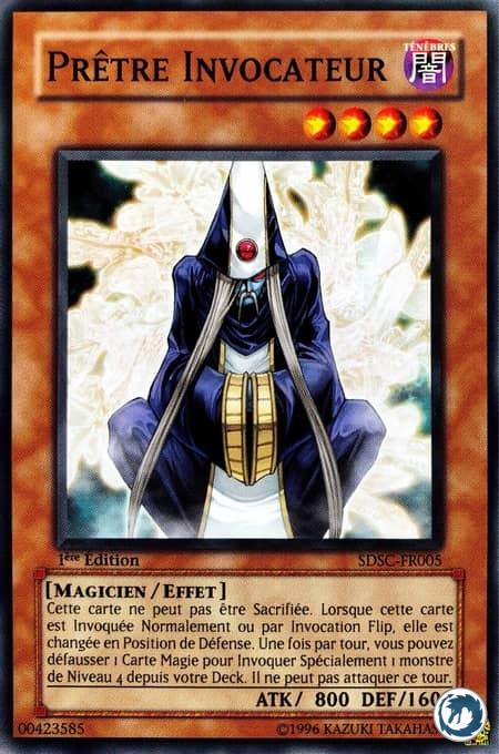 Prêtre Invocateur (SDSC-FR005) - Summoner Monk (SDSC-EN005) - Carte Yu-Gi-Oh