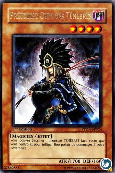 Prêtresse OHM Des Ténèbres (PTDN-FR024) - Shadowpriestess of Ohm (PTDN-EN024) - Carte Yu-Gi-Oh
