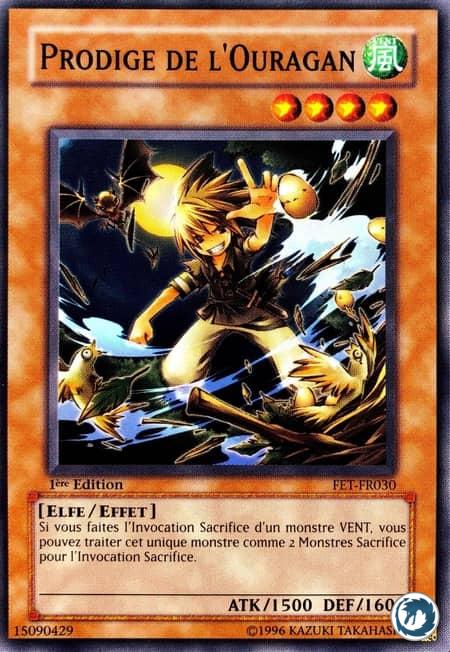 Prodige De L'Ouragan (FET-FR030) - Whirlwind Prodigy (FET-EN030) - Carte Yu-Gi-Oh