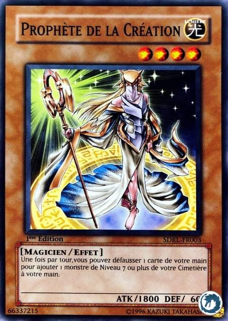 Prophète De La Création (SDRL-FR003) - Herald Of Creation (SDRL-EN003) - Carte Yu-Gi-Oh