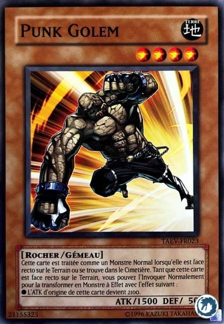 Punk Golem (TAEV-FR023) - Goggle Golem (TAEV-EN023) - Carte Yu-Gi-Oh