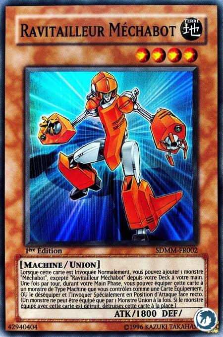Ravitailleur Méchabot (SDMM-FR002) - Machina Gearframe (SDMM-EN002) - Carte Yu-Gi-Oh