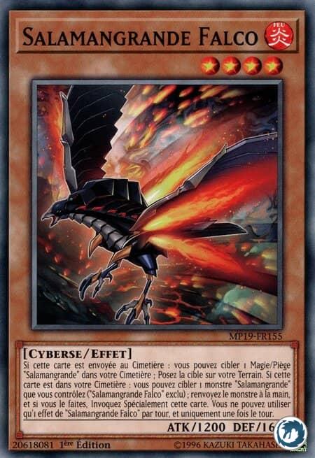 Salamangrande Falco (MP19-FR155) - Salamangreat Falco (MP19-EN155) - Carte Yu-Gi-Oh
