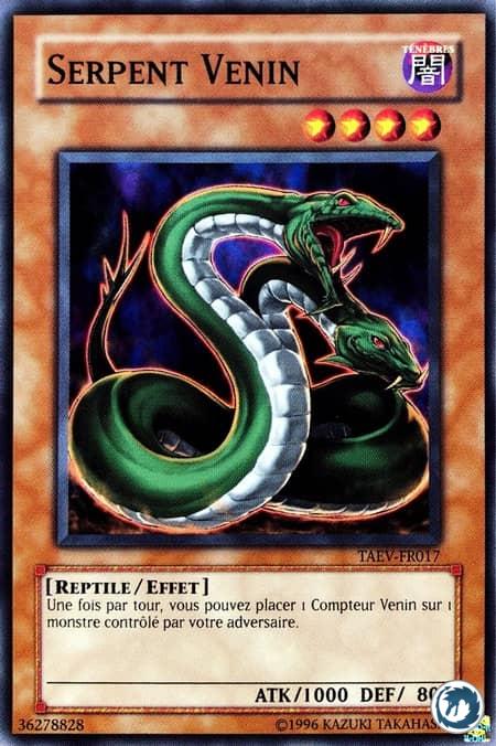 Serpent Venin (TAEV-FR017) - Venom Serpent (TAEV-EN017) - Carte Yu-Gi-Oh