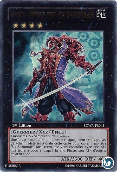 Shien, Ombre Des Six Samouraïs (SDWA-FR041) - Shadow of the Six Samurai - Shien (SDWA-EN041) - Carte Yu-Gi-Oh