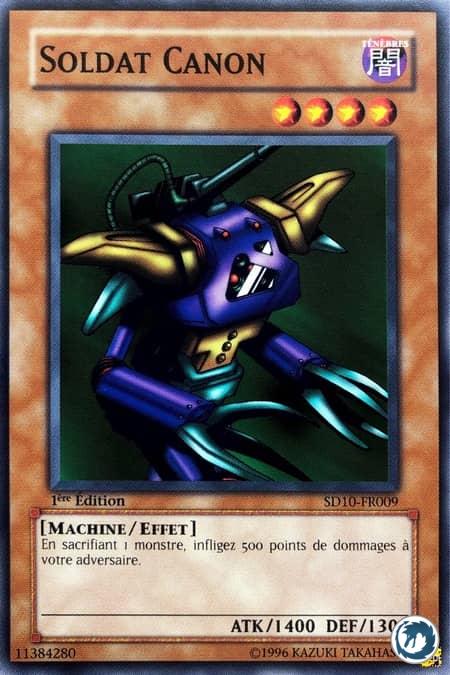 Soldat Canon (SD10-FR009) - Cannon Soldier (SD10-EN009) - Carte Yu-Gi-Oh