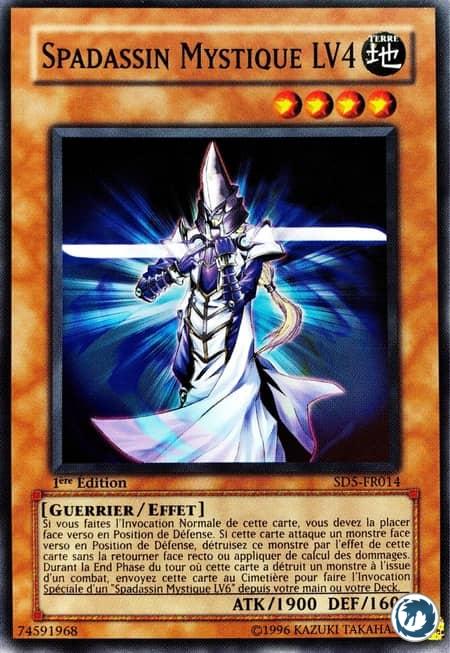 Spadassin Mystique LV4 (SD5-FR014) - Mystic Swordsman LV4 (SD5-EN014) - Carte Yu-Gi-Oh