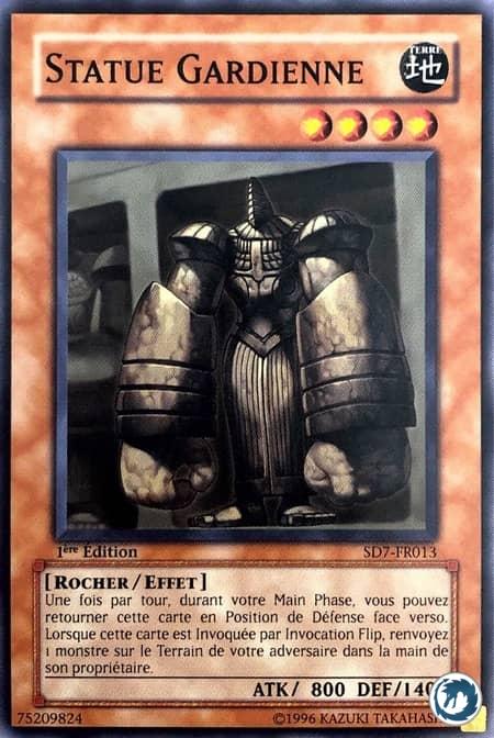 Statue Gardienne (SD7-FR013) - Guardian Statue (SD7-EN013) - Carte Yu-Gi-Oh
