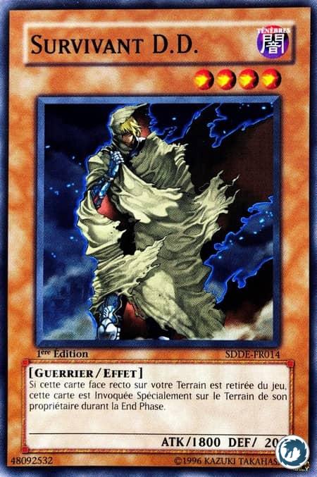 Survivant D.D. (SDDE-FR014) - D.D. Survivor (SDDE-EN014) - Carte Yu-Gi-Oh