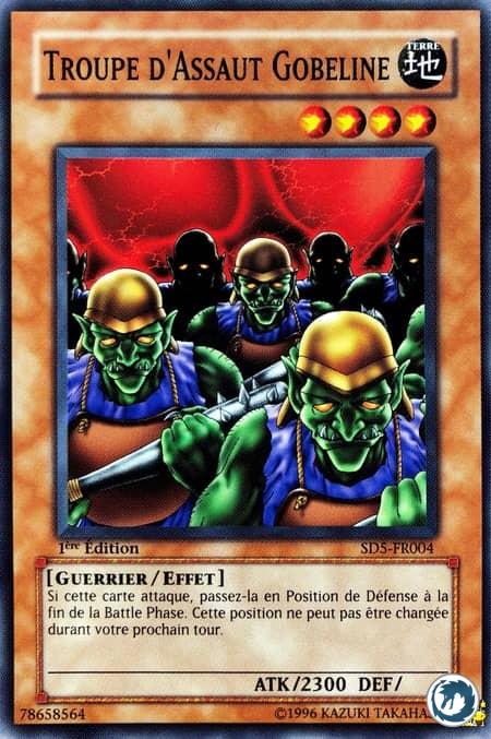 Troupe D'Assaut Gobeline (SD5-FR004) - Goblin Attack Force (SD5-EN004) - Carte Yu-Gi-Oh