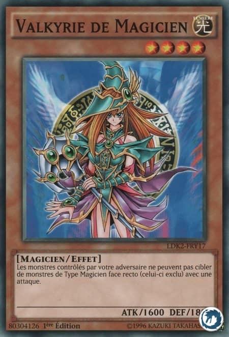 Valkyrie De Magicien (LDK2-FRY17) - Magician's Valkyria (LDK2-ENY17) - Carte Yu-Gi-Oh