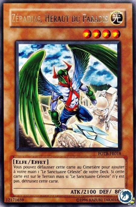 Zéradias, Héraut Du Paradis (FOTB-FR018) - Zeradias, Herald of Heaven (FOTB-EN018) - Carte Yu-Gi-Oh