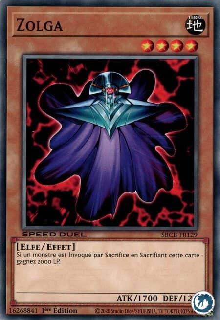 Zolga (SBCB-FR129) - Zolga (SBCB-EN129) - Carte Yu-Gi-Oh