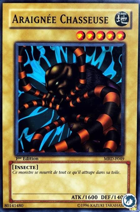 Araignée Chasseuse (MRD-F049) - Hunter Spider (MRD-049) - Carte Yu-Gi-Oh